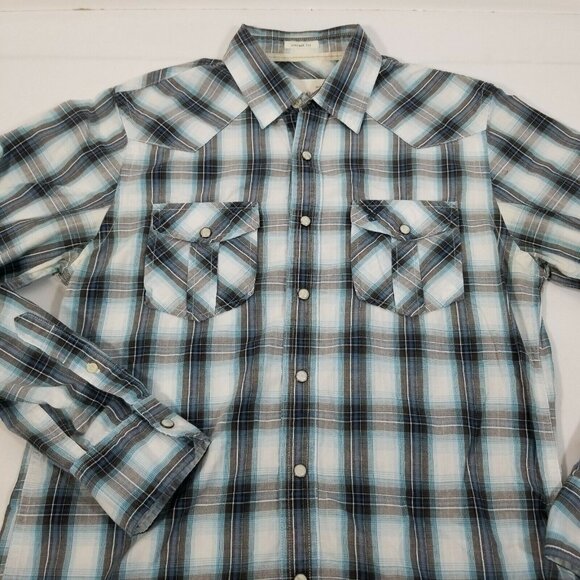 American Eagle Outfitters Men's Button Down Shirt Long Sleeve Multicolor SZ S/P - Picture 1 of 10